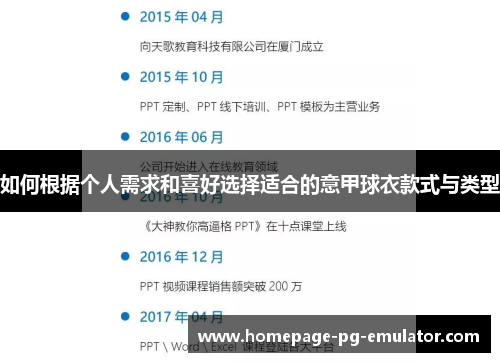 如何根据个人需求和喜好选择适合的意甲球衣款式与类型