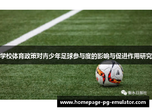学校体育政策对青少年足球参与度的影响与促进作用研究